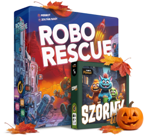 Őszi család csomag: Robo Rescue és Szörnyűző